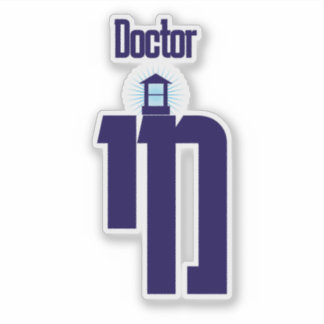 STICKER UN BON MÉDECIN JUIF