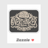 Sticker Un cerveau surpensant (Feuille)