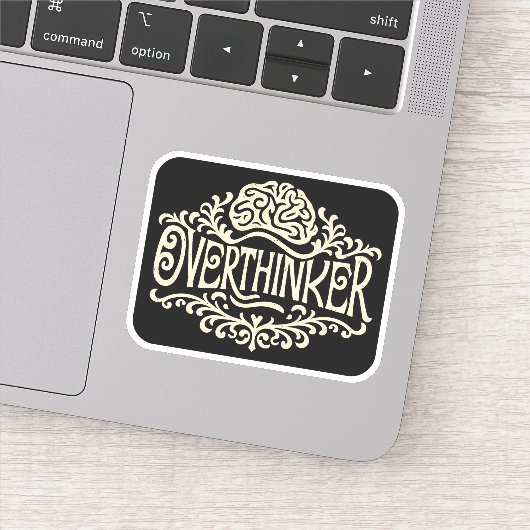 Sticker Un cerveau surpensant (Détail)