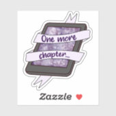 Sticker Un chapitre de plus Galaxy Kindle (Feuille)