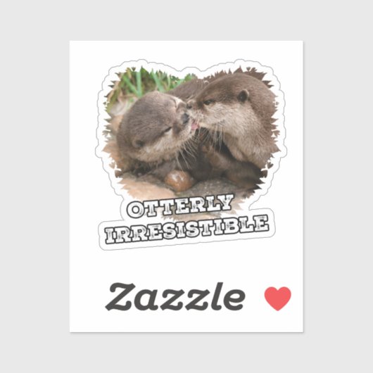 Sticker Un charme absolument irrésistible (Feuille)