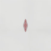 Sticker un design de motif rouge et blanc (Devant)