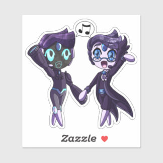 Sticker Un duo charmant