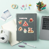 Sticker Un fruit pomme par jour (Couverture iPad)