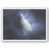 Sticker Un Gros Plan Illustratif Du Temple De La Comète. (Devant)