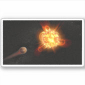 Sticker Un jeune nain rouge (Devant)