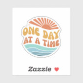 Sticker Un jour à la fois (Feuille)