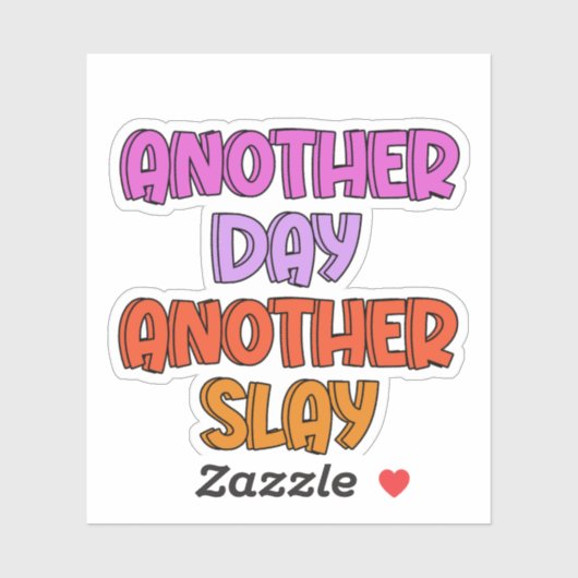 Sticker Un Jour De Plus, Une Autre Couche (Feuille)