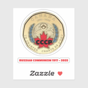 STICKER UN LOONIE