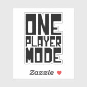 STICKER UN MODE JOUEUR (Feuille)