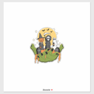 Sticker Un morceau d'Halloween