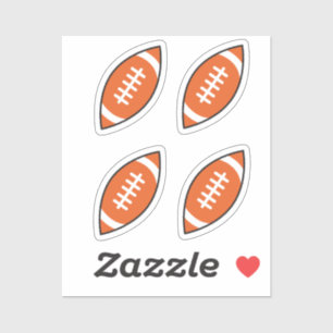 Sticker Un motif lance le pilon de l'illustration de footb