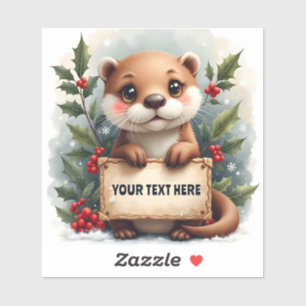 Sticker Un Noël personnalisé et admirable