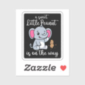 Sticker Un Petit Arachide Douce En Chemin Nouveau Cool Béb (Feuille)
