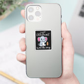 Sticker Un Petit Arachide Douce En Chemin Nouveau Cool Béb (Téléphone)