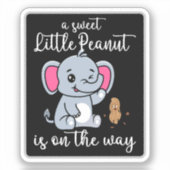 Sticker Un Petit Arachide Douce En Chemin Nouveau Cool Béb (Recto)