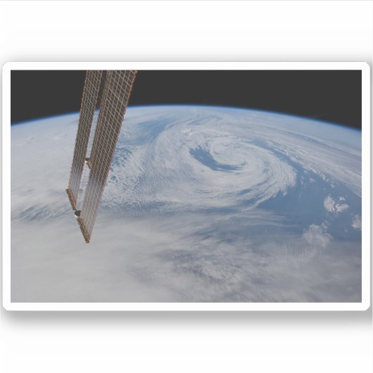 Sticker Un Système De Faible Pression Mi-Atlantique. (Devant)