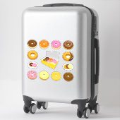 Sticker Une douzaine de beignets (Sur valise)