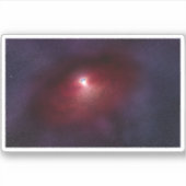 Sticker Une Étoile De Neutron Avec Un Disque De Poussière  (Devant)