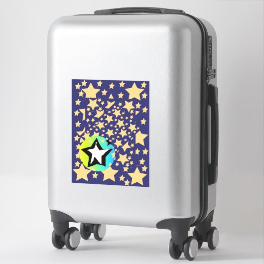 Sticker Une étoile parmi les étoiles (Sur valise)