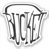 Sticker Une Goutte Dans Le Seau (Recto)