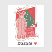 Sticker Une histoire de Noël | Lapin De Pâques Dérangé (Feuille)