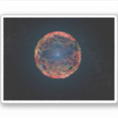 Sticker Une Impression Artiste De Supernova 1993j. (Devant)