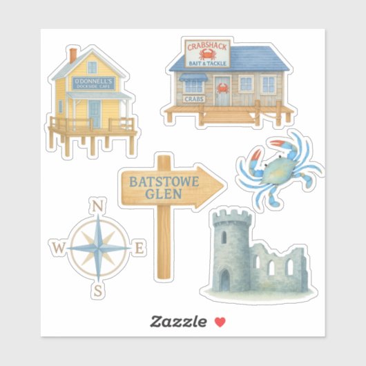 Sticker Une Marissa Caldwell enquête sur la collection #3 (Feuille)