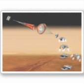 Sticker Une Mission De Retour D'Échantillon De Mars Propos (Devant)