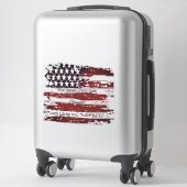 Sticker Une nation sous Dieu (Sur valise)