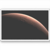 Sticker Une Partie De Mars À La Limite De La Lumière Et De (Devant)