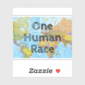 Sticker Une race humaine (Feuille)