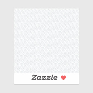 Sticker Une surface entièrement blanche et sans fonctionna