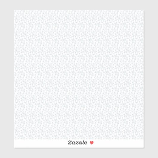 Sticker Une surface entièrement blanche et sans fonctionna (Feuille)