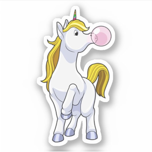 Sticker Unicorn (Devant)