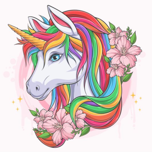 Sticker Unicorn (Devant)