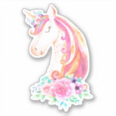  Sticker Unicorn (Voorkant)