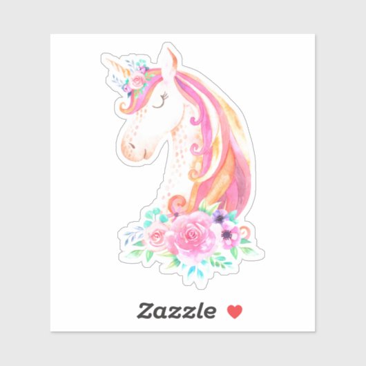  Sticker Unicorn (Vel)