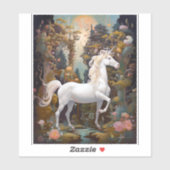 Sticker Unicorn Imaginaire Art (Feuille)