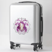 Sticker Unicorn Mandala (Sur valise)