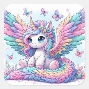 Sticker Unicorn mignon