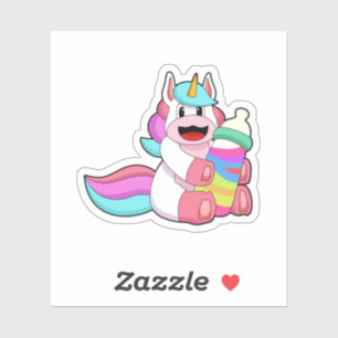 Sticker Unicorn with Baby bottle.PNG