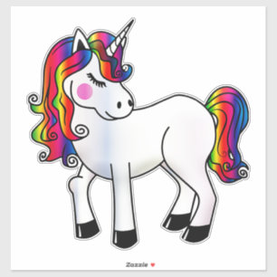 Sticker Unicorne