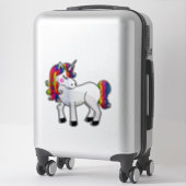 Sticker Unicorne (Sur valise)