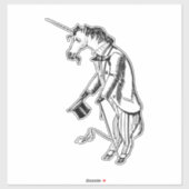 Sticker Unicorne (Feuille)