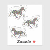 Sticker Unicorne (Feuille)