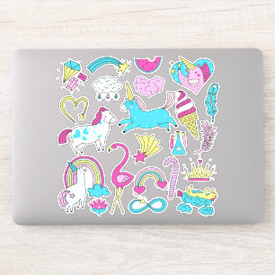 Sticker Unicorne