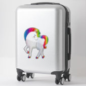 Sticker Unicorne (Sur valise)