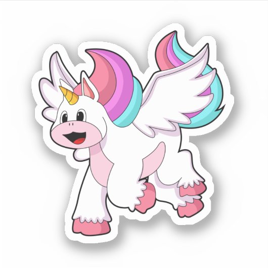 Sticker Unicorne avec Wing.PNG (Devant)