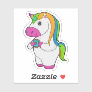 Sticker Unicorne Donut